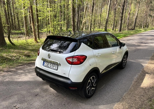Renault Captur cena 49900 przebieg: 54654, rok produkcji 2016 z Więcbork małe 301
